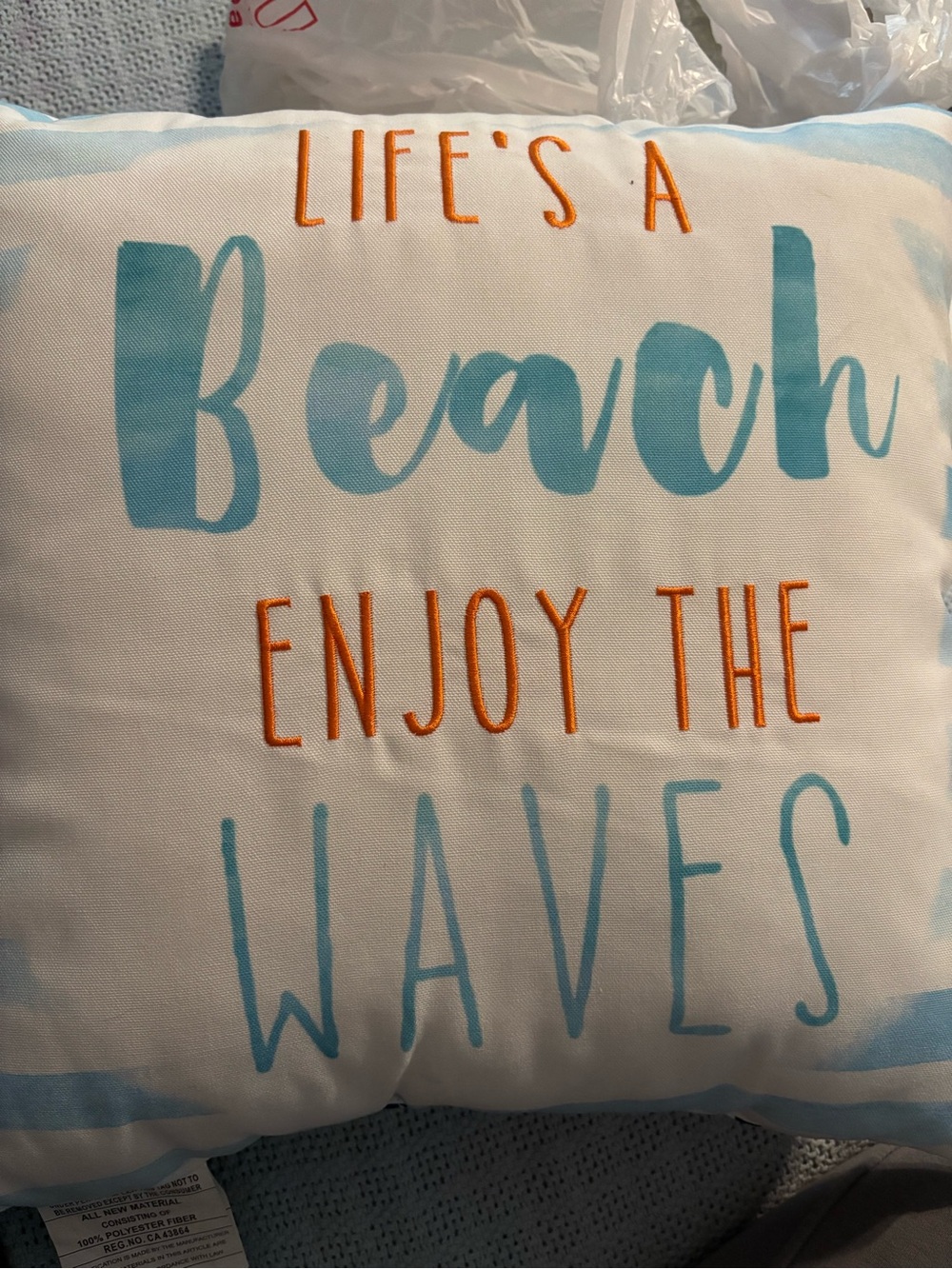 Life’s a Beach pillow